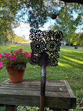 Antique Shovel - Hand Cut - Flower Design