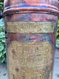 Antique Copper Fire Extinguisher