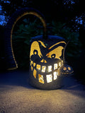 Antique Evil Smile Jack-o-Lantern