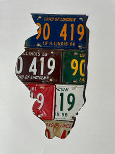 Genuine Illinois License Plate Art