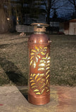 Antique Copper Fire Extinguisher Luminary