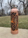 Antique Copper Fire Extinguisher Luminary